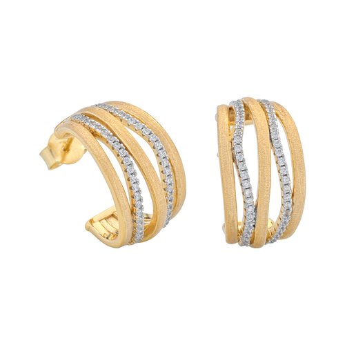 Orecchini Marcello Pane Donna ANDROMEDA in Argento Zircone ORCH 023 - ORCH 023